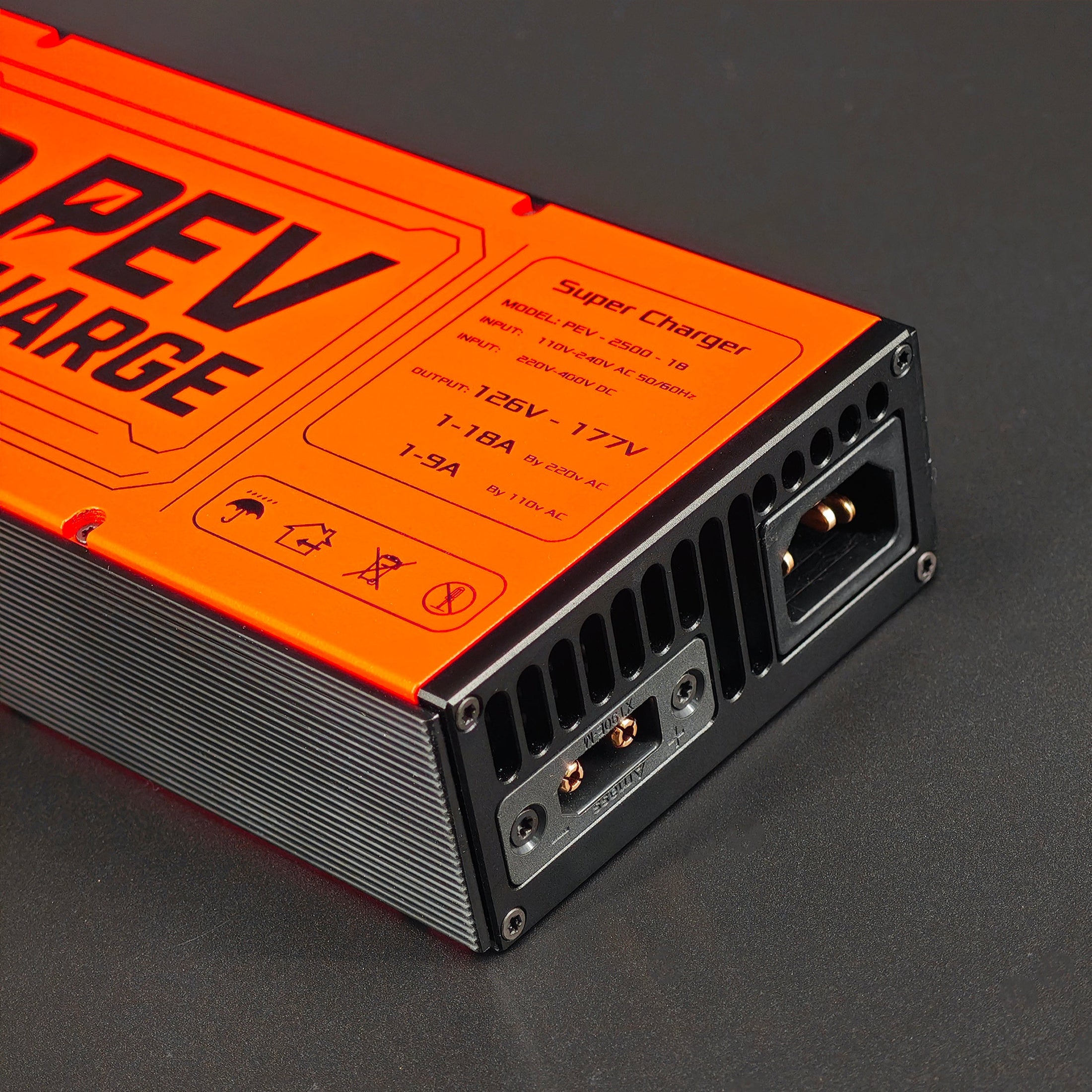 PEVcharge 2500-18 Adjustable PEV Fast Charger | 126V-177V / 1A-18A