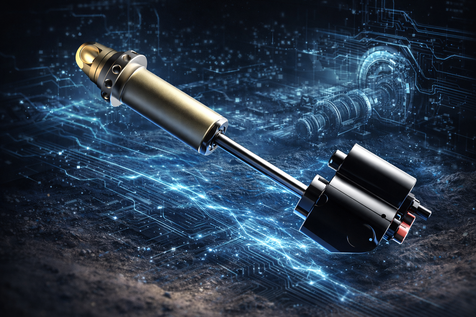 High-performance suspension actuator module