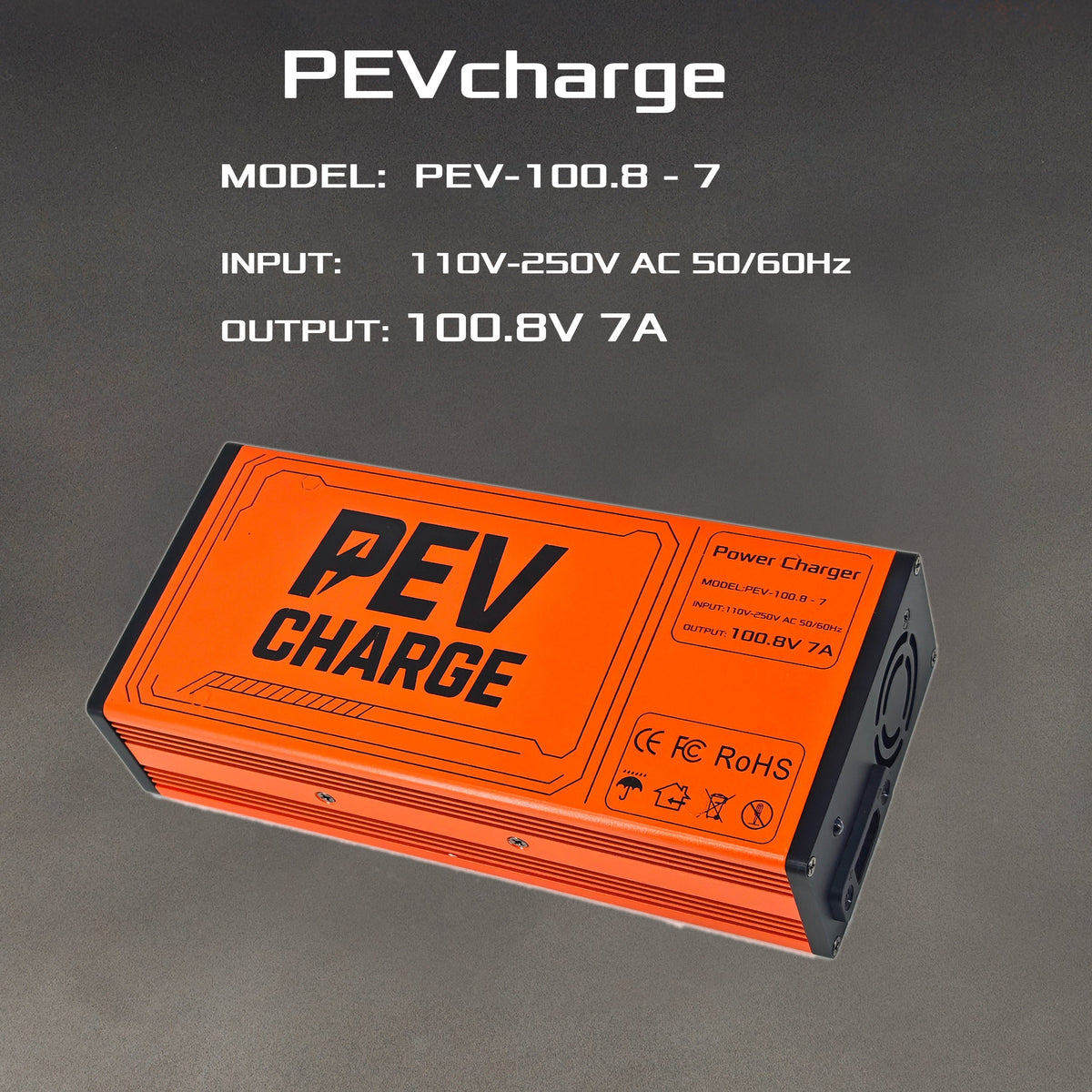 PEVcharge 100.8v 7a